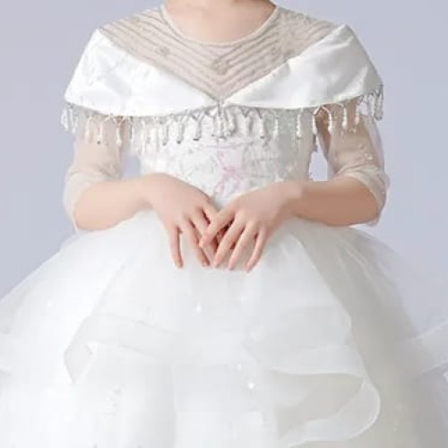 WHITE COMFY GOWN