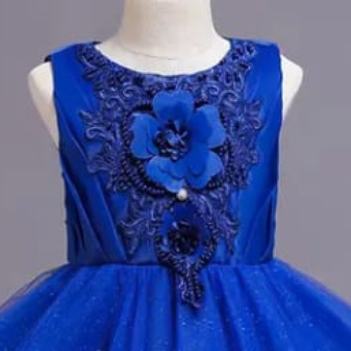 Blue Party Dress