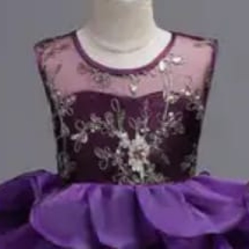 Purple Party Dress