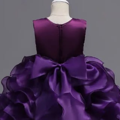 Purple Party Dress