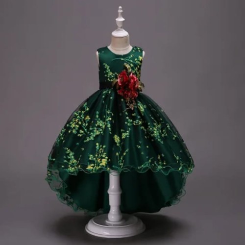 Green Party Dress