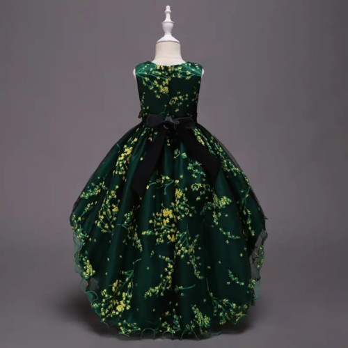 Green Party Dress