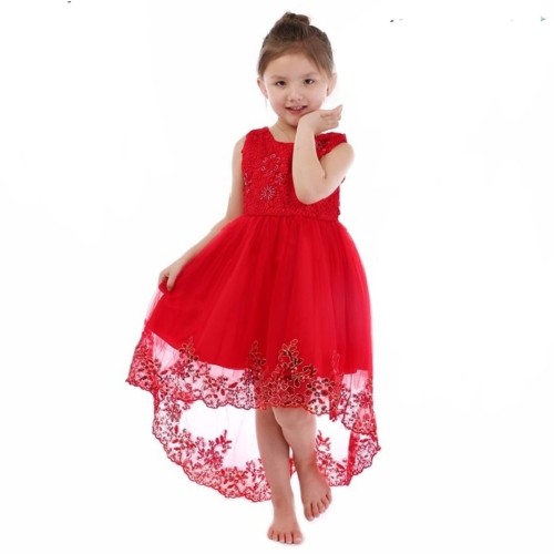 Red Old Party Dress