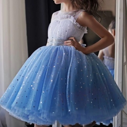 Sky Party Dress