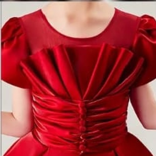 RED FEATHER DRESS