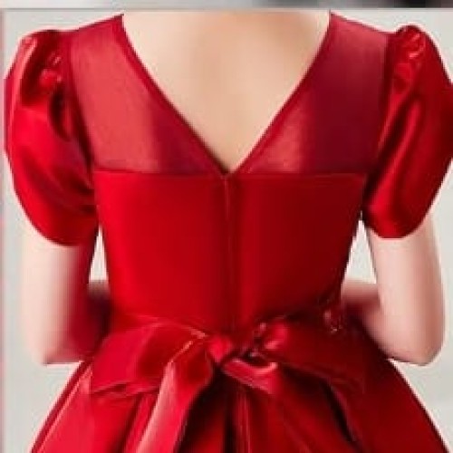 RED FEATHER DRESS
