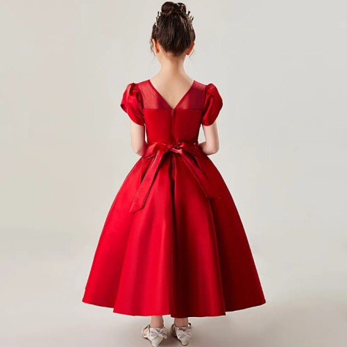 RED FEATHER DRESS