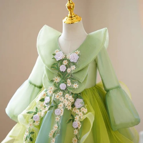 Lime Party Dress