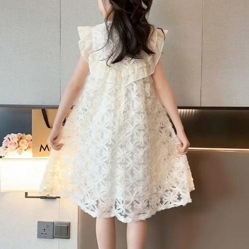 WHITE FLOWER N DRESS