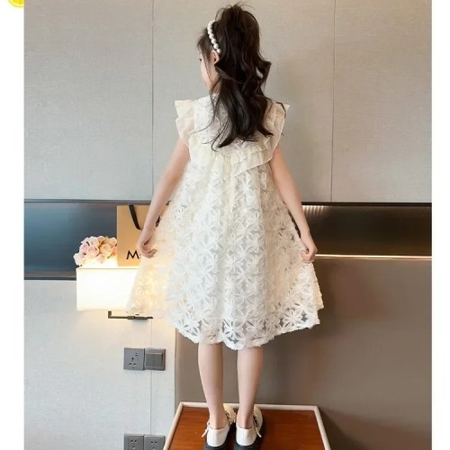 WHITE FLOWER N DRESS