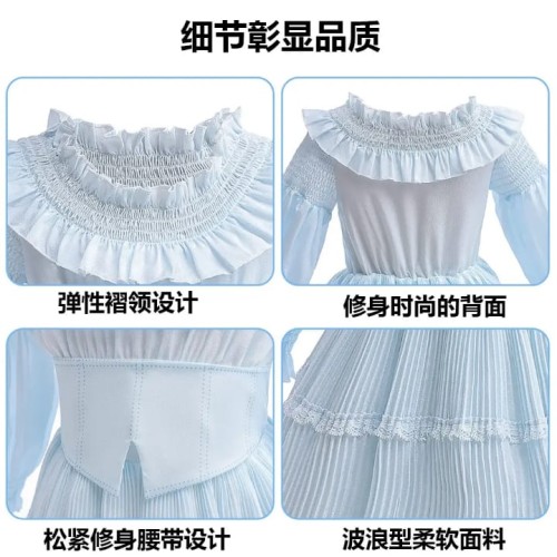 RUPANZEL GOWN WHITE