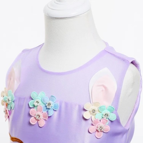 Purple Unicorn Gown