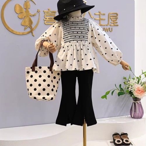 CREAM BLACK 2P SET