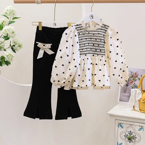 CREAM BLACK 2P SET