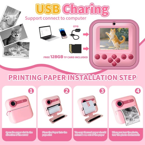 Kids Print Camera