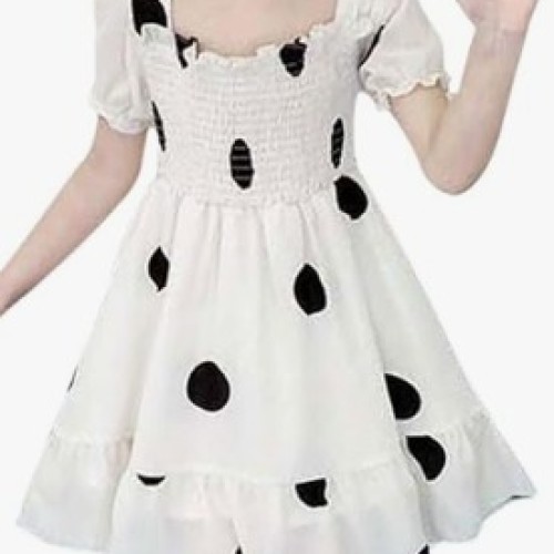 CREAM BALL TUNIC