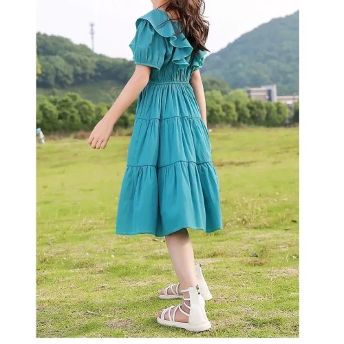 Blue Western Frock