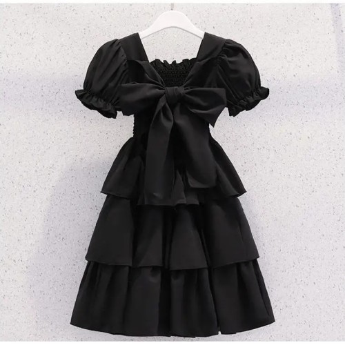 Black Raffle Dress