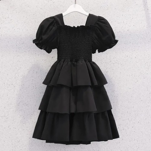 Black Raffle Dress
