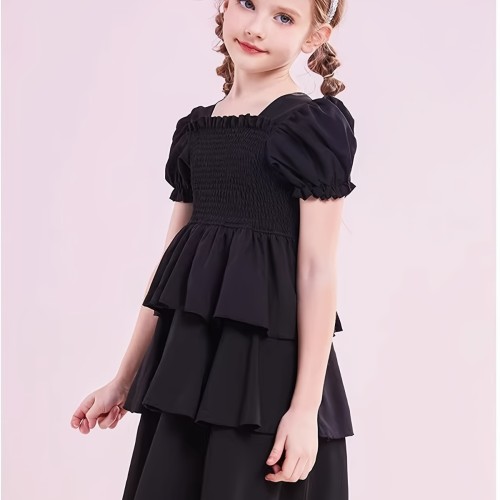 Black Raffle Dress