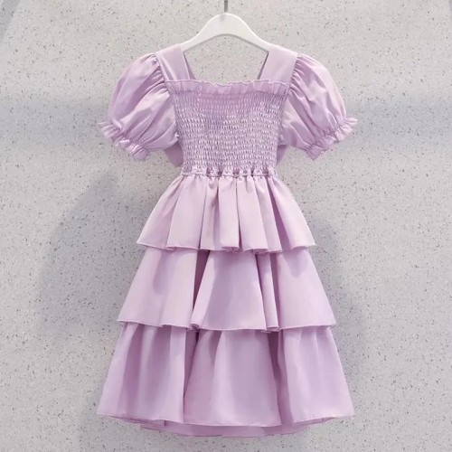 Purple Raffle Dress