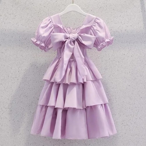 Purple Raffle Dress