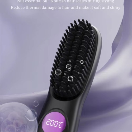 Hair Straightener Brush