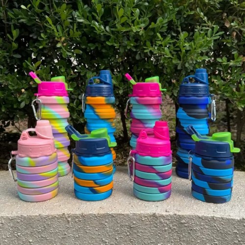 500ml Creative Silicone Folding Water Cup