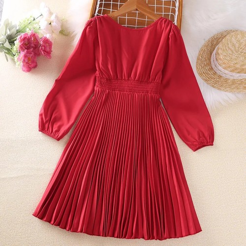 RED PLATE DRESS