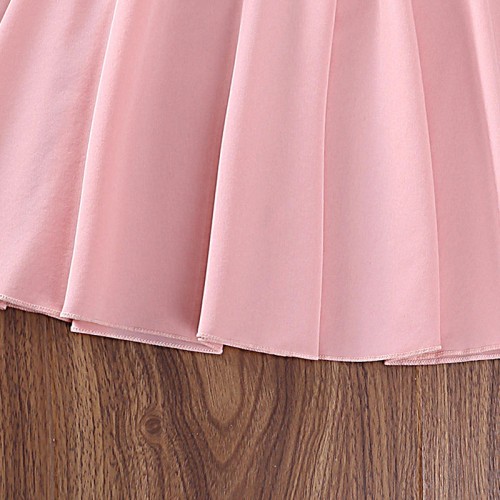 L PINK W DRESS