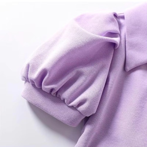 DRESS WITH BAG PURPLE