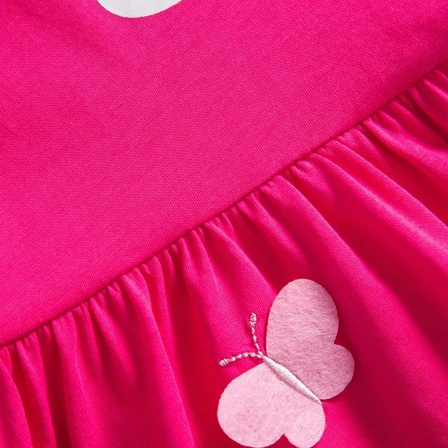 H PINK BUTTERFLY