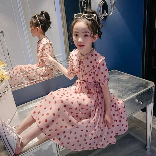 L BALL PRINT DRESS