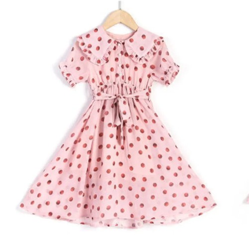 L BALL PRINT DRESS