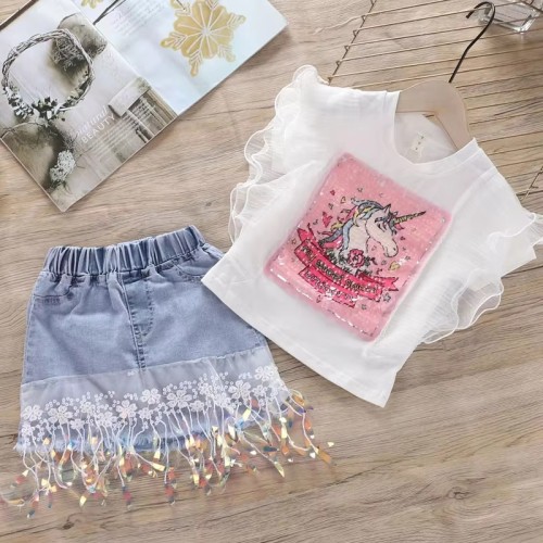 UNICORN LACE SKIRT