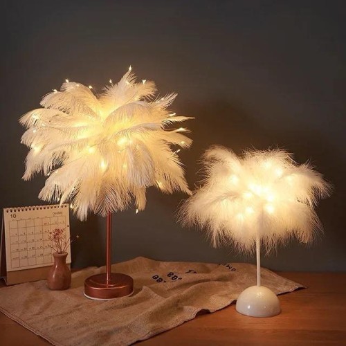 Feather Lamp