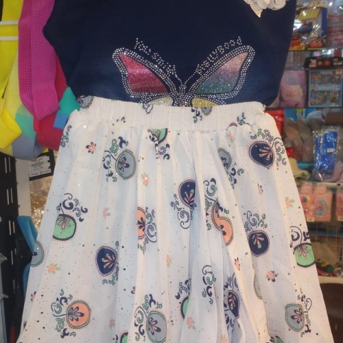 B Butterfly Top W Skirt
