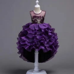 Purple Party Dress