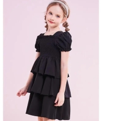 Black Raffle Dress