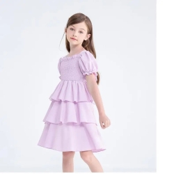 Purple Raffle Dress