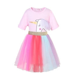 LIGHT PINK UNICORN SKIRT