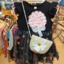 Small Black Party With Bag