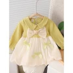 Small Red Green Dress