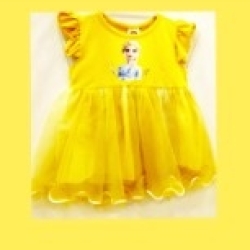 Small Elsa Yellow Dress