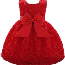 S baby Red Dress