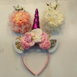 Purple Unicorn Headband