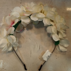 FLOWER HEAD BAND W