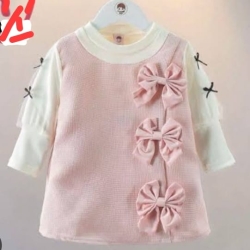 Kid Girl Dress Children Clothing Lace Puff Sleeve Princess Costume Wedding Party Costume Birthday Toddler Dress Baby Gir