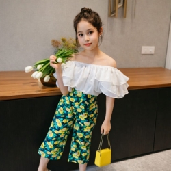 White Top Sunflower Pant